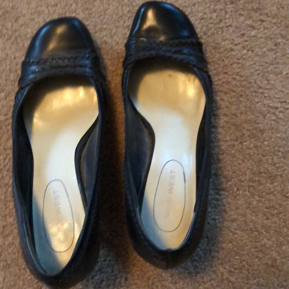 Nine West leather heels